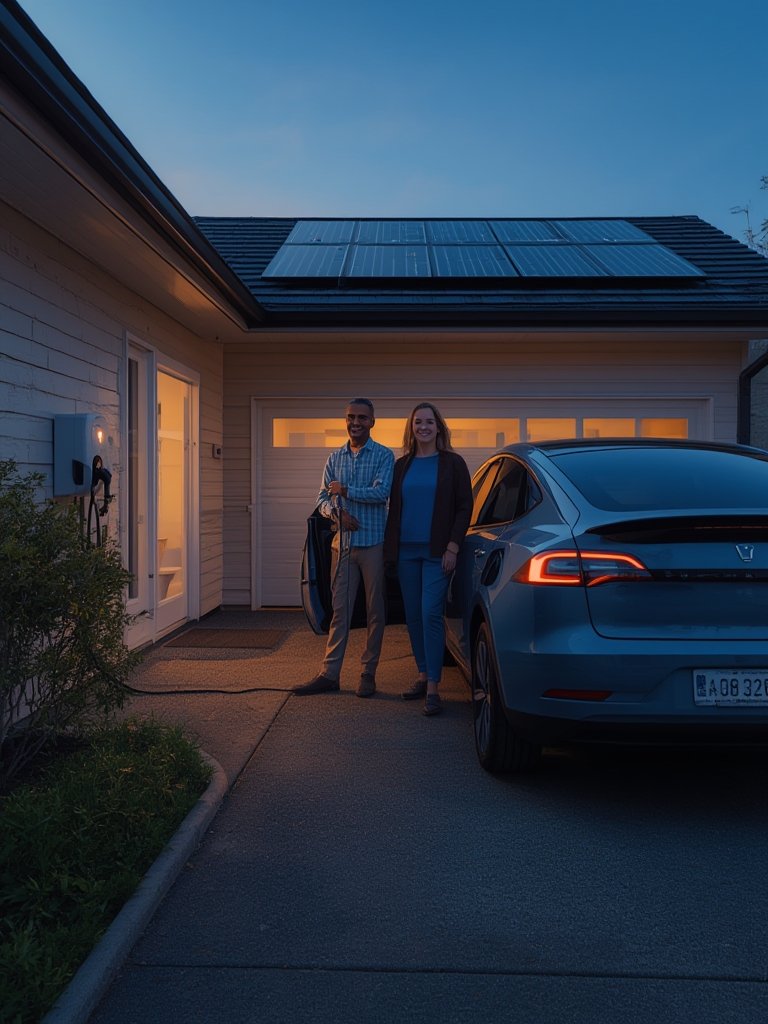 EV charger installation home - Illustration 3