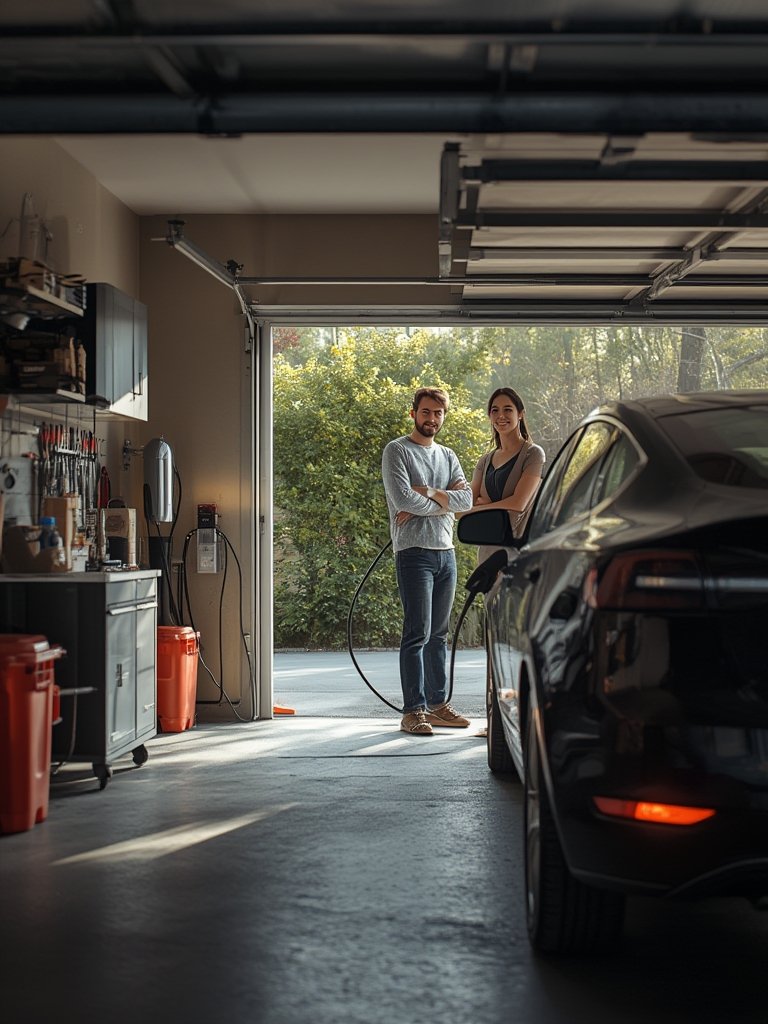 EV charger installation home - Illustration 3