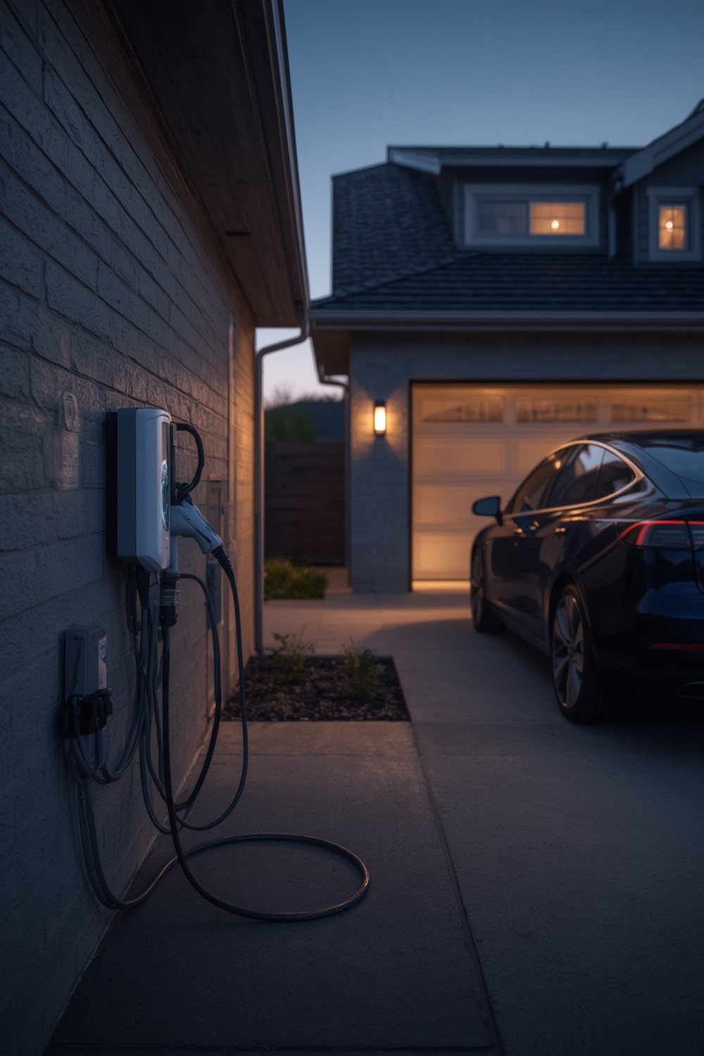 EV charger installation home - Illustration 1