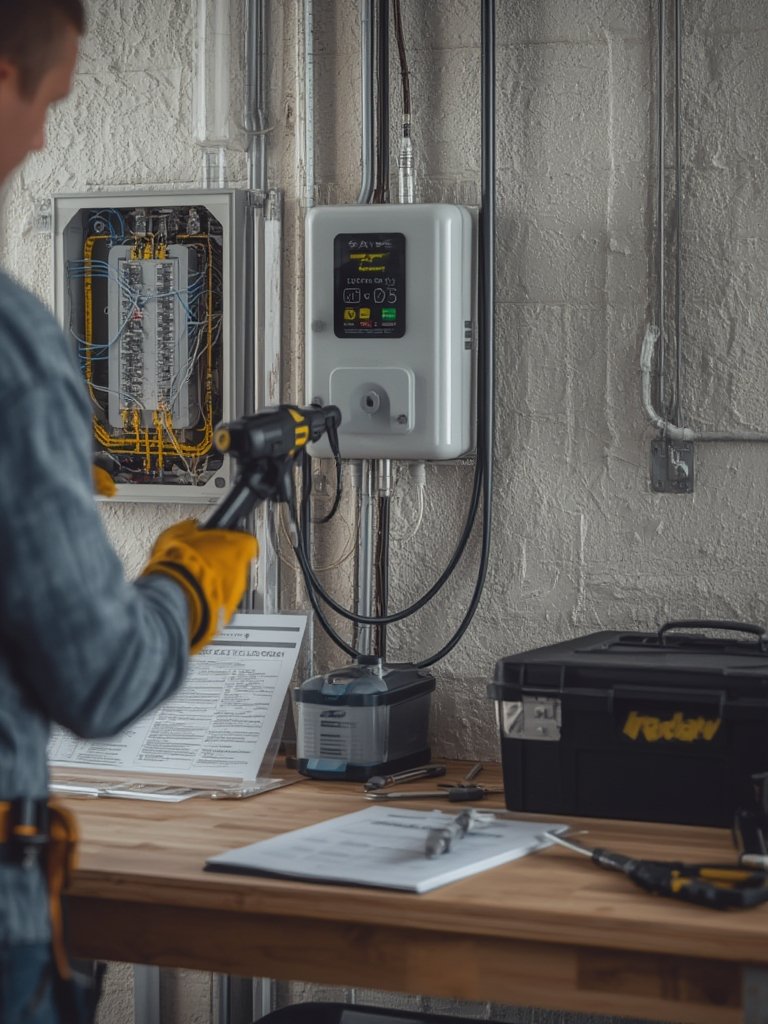 EV charger installation home - Illustration 2