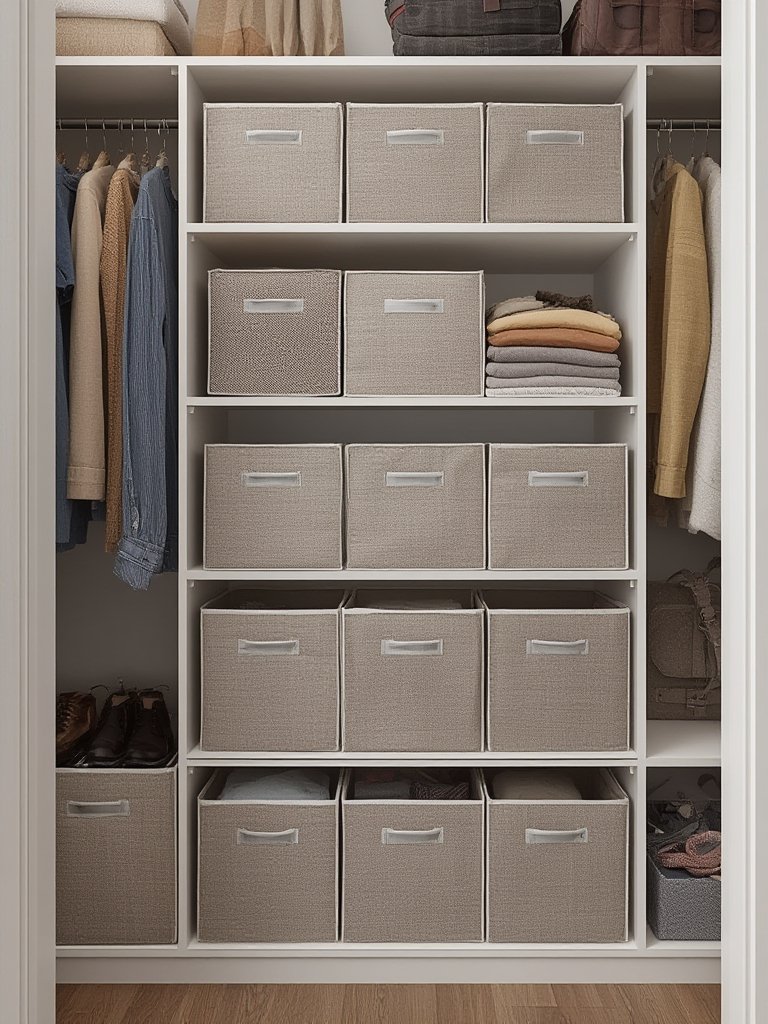storage cubes in action